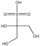 1,2,3-trihydroxypropane-2-sulfonic acid Struktur