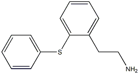 2-[2-(phenylsulfanyl)phenyl]ethanamine Struktur