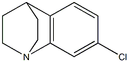 7-chloro-3,4-dihydro-2H-1,4-ethanoquinoline Struktur