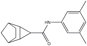 N-(3,5-dimethylphenyl)tricyclo[3.2.1.0~2,4~]octane-3-carboxamide Struktur