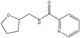 N-(tetrahydro-2-furanylmethyl)-2-pyridinecarboxamide Struktur