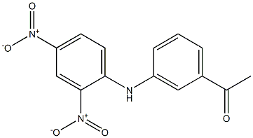 1-[3-(2,4-dinitroanilino)phenyl]-1-ethanone Struktur