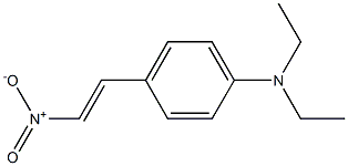 N,N-diethyl-N-{4-[(E)-2-nitroethenyl]phenyl}amine Struktur