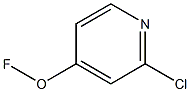 2-Chlro-4-fluoroxypyridine Struktur