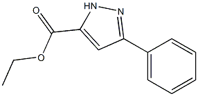 Ethyl 3-phenyl-1H-pyrazole-5-carboxylate ,97% Struktur