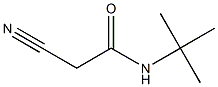 3-(tert-Butylamino)-3-oxopropanenitrile Struktur