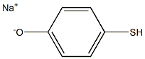 Sodium p-mercaptophenolate Struktur