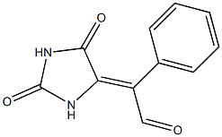 5-(2-Oxo-1-phenylethylidene)imidazolidine-2,4-dione Struktur