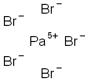 Protactinium(V)pentabromide Struktur