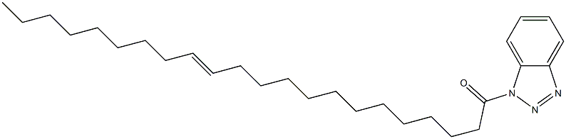 1-(1-Oxo-13-docosenyl)-1H-benzotriazole Struktur