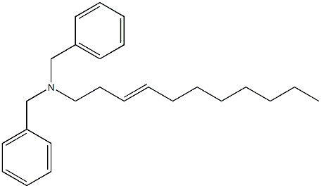 (3-Undecenyl)dibenzylamine Struktur