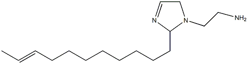 1-(2-Aminoethyl)-2-(9-undecenyl)-3-imidazoline Struktur