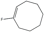 1-Fluoro-1-cyclooctene Struktur