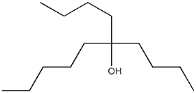 5-Butyl-5-decanol Struktur