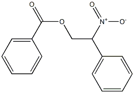 Benzoic acid 2-phenyl-2-nitroethyl ester Struktur