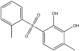 2,3-Dihydroxy-2',4-dimethyl[sulfonylbisbenzene] Struktur