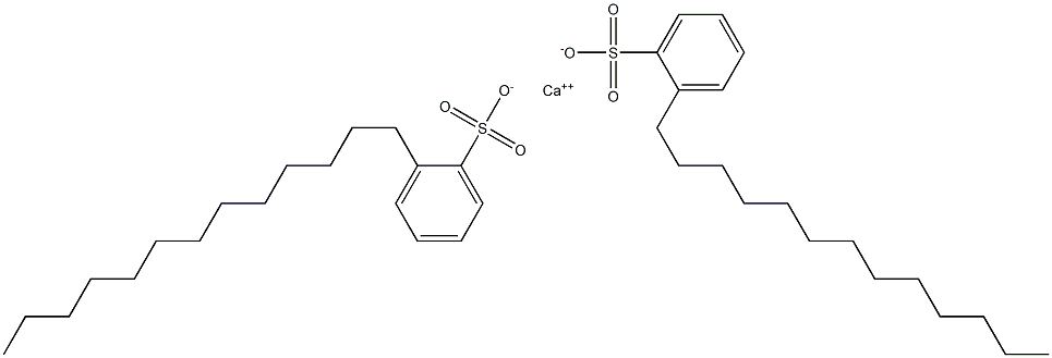 Bis(2-tridecylbenzenesulfonic acid)calcium salt Struktur