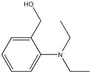 2-(Diethylamino)benzenemethanol Struktur