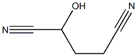 2-Hydroxypentanedinitrile Struktur