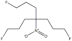 4-Nitro-4-[3-fluoropropyl]-1,7-difluoroheptane Struktur