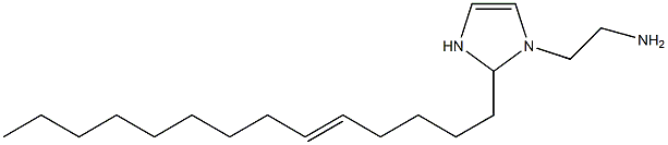 1-(2-Aminoethyl)-2-(5-tetradecenyl)-4-imidazoline Struktur