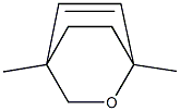 1,4-Dimethyl-2-oxabicyclo[2.2.2]oct-5-ene Struktur