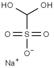 Dihydroxymethanesulfonic acid sodium salt Struktur