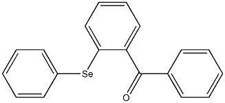 2-(Phenylseleno)benzophenone Struktur