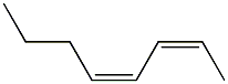 (2Z,4Z)-2,4-Octadiene Struktur