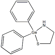 2,2-Diphenyl-1,3,2-thiazagermolidine Struktur