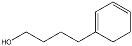 4-(1,3-Cyclohexadien-1-yl)butan-1-ol Struktur