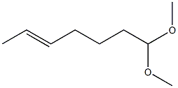 5-Heptenal dimethyl acetal Struktur