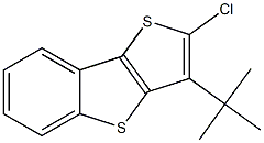 2-Chloro-3-tert-butylthieno[3,2-b][1]benzothiophene Struktur