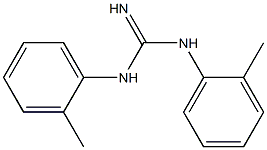 (+)-1,3-Bis(2-methylphenyl)guanidine Struktur