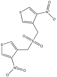 4-Nitrothiophen-3-yl(methyl) sulfone Struktur