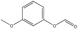 Formic acid 3-methoxyphenyl ester Struktur