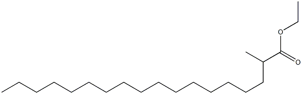 2-Methyloctadecanoic acid ethyl ester Struktur