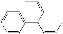 (2Z,5Z)-4-Phenyl-2,5-heptadiene Struktur