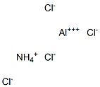 Aluminum ammonium tetrachloride Struktur