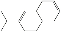 1,2,4a,5,8,8a-Hexahydro-3-isopropylnaphthalene Struktur