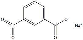 3-Iodylbenzoic acid sodium salt Struktur