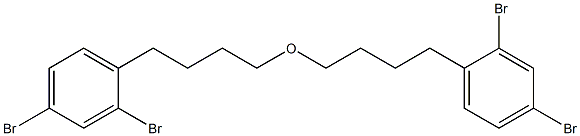 2,4-Dibromophenylbutyl ether Struktur