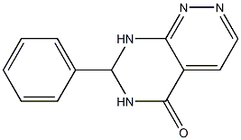 7-Phenyl-7,8-dihydropyrimido[4,5-c]pyridazin-5(6H)-one Struktur