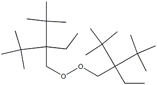 1,1'-Dioxybis(2,2-di-tert-butylbutane) Struktur