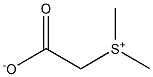 2-Dimethylsulfonioacetate Struktur