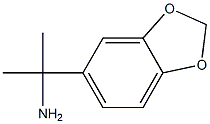 1-[3,4-(Methylenedioxy)phenyl]-1-methylethanamine Struktur