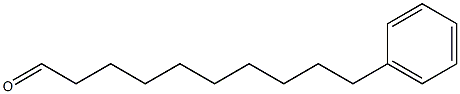 10-Phenyl-1-decanone Struktur