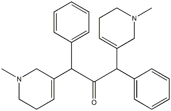 [(1-Methyl-1,2,5,6-tetrahydropyridin)-3-yl]benzyl ketone Struktur