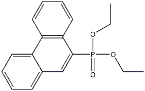 (Phenanthrene-9-yl)phosphonic acid diethyl ester Struktur