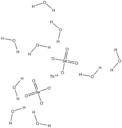 Thorium diselenate nonahydrate Struktur